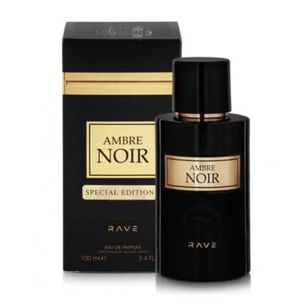 Rave Ambre Noir Eau de Parfum (EDP) Mixte 100ml - Maison des fragrances
