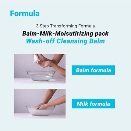 Real Barrier Cleansing Oil Balm Deep Cleansing Makeup Remover 3.38 Fl. Oz. 100ml - Maison des fragrances