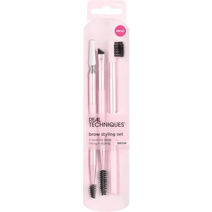Real Techniques Brow Styling Set for Lifting and Styling - Dual - Maison des fragrances