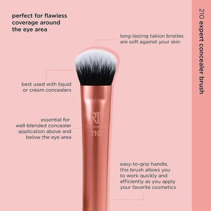 Real Techniques Expert Concealer Makeup Brush - Maison des fragrances
