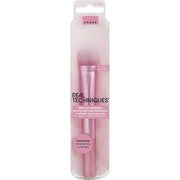 Real Techniques Light Layer Highlighter Makeup Brush for Cream and Powder Highlighter - Maison des fragrances