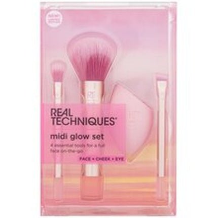 Real Techniques Midi Glow Set - Sada Pro Aplikaci Make - Upu - Maison des fragrances