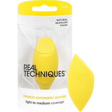 Real Techniques Miracle Concealer Sponge for Blending Makeup - Maison des fragrances