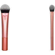 REAL TECHNIQUES Seamless Complexion Makeup Brush for Liquid and Cream Foundations and Brightening Concealer Makeup Brush - Maison des fragrances
