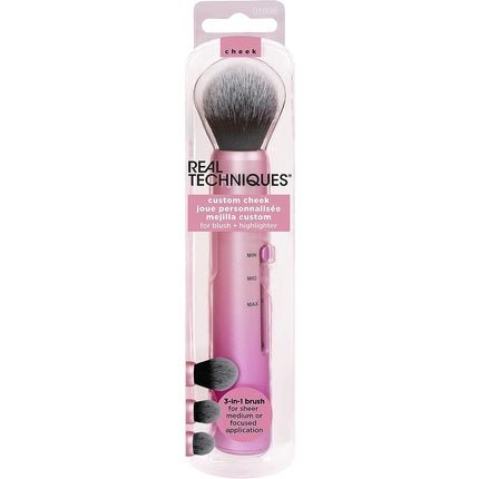 Real Techniques Slide 3 - in - 1 Customizable Blush Makeup Brush for Blusher and Bronzer - Maison des fragrances