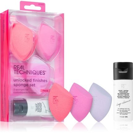 Real Techniques Unlocked Finishes Sponge Set 1szt - Maison des fragrances