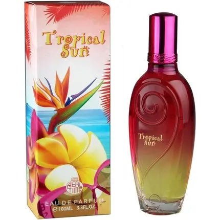 REAL TIME - Eau de Parfum Femme Tropical Sun 100ml - Maison des fragrances