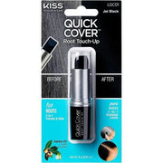 RED by Kiss Quick Cover Root Touch Up Stick Water - Resistant Temporary Gray Concealer Cover Up Brush for Hair and Beard Jet Black - Maison des fragrances