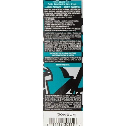 Redken City Beats Times Square Teal Eau de Toilette (EDT) Mixte 85ml - Maison des fragrances