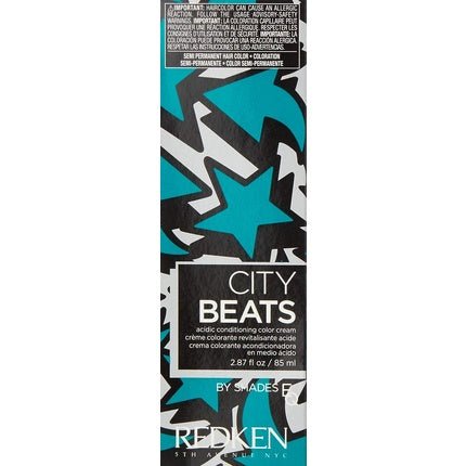 Redken City Beats Times Square Teal Eau de Toilette (EDT) Mixte 85ml - Maison des fragrances