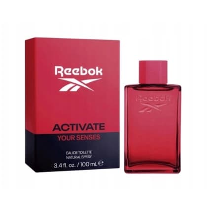 Reebok Men Activate Your Senses Eau de Toilette Homme 100 ml - Maison des fragrances