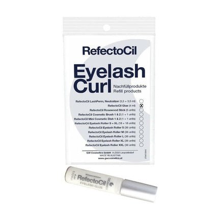 RefectoCil Eyelash Perm Roller Glue Refill with Collagen and Cysteine 4ml - Maison des fragrances