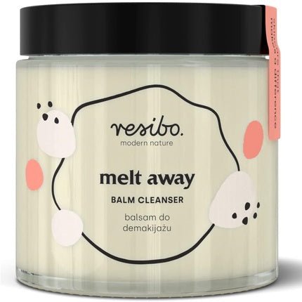 Resibo Melt Away Cleansing Balm Natural Cosmetics Facial Cleansing Pore Cleanser Blackhead Remover Makeup Remover Eye Makeup Remover Waterproof Mango 100ml - Maison des fragrances