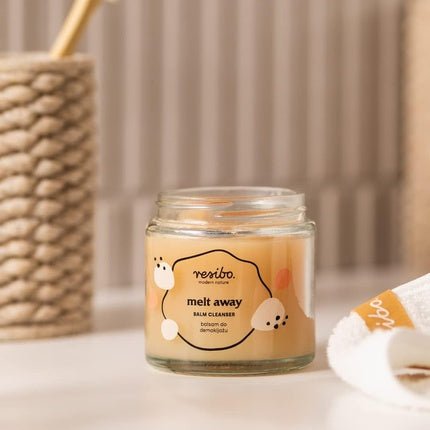 Resibo Melt Away Cleansing Balm Natural Cosmetics Facial Cleansing Pore Cleanser Blackhead Remover Makeup Remover Eye Makeup Remover Waterproof Mango 100ml - Maison des fragrances
