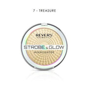 REVERS Strobe & Glow Highlighter Powder 07 Treasure 8g - Maison des fragrances