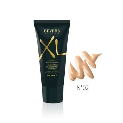 REVERS XL Natural Mineral Foundation 02 Beige 30ml - Maison des fragrances