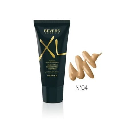 REVERS XL Natural Mineral Foundation 04 Honey 30ml - Maison des fragrances