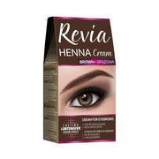 Revia Henna For Eyebrows Cream Brown - Maison des fragrances