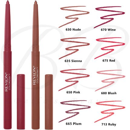 Revlon ColorStay 8 Hour Long Lasting Matte Lipstick with Sharpener - All Shades - NEW - Maison des fragrances