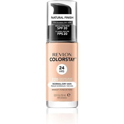 Revlon Colorstay Foundation for Normal/Dry Skin 220 Natural Beige - Maison des fragrances