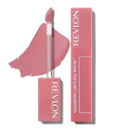Revlon ColorStay Limitless Matte Liquid Lipstick Vegan Formula No - Budge Longwear Lightweight Waterproof 005 Strut 0.17 fl oz - Maison des fragrances