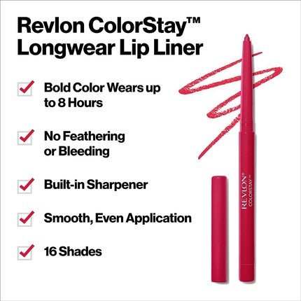 Revlon Colorstay Lip Liner Plum 0.28g - Maison des fragrances