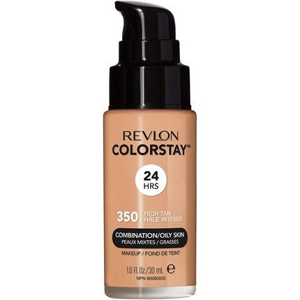 Revlon ColorStay Liquid Foundation for Combination/Oily Skin SPF 15 Matte Finish Rich Tan 30ml - Maison des fragrances