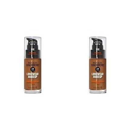 Revlon ColorStay Liquid Foundation Makeup for Combination/Oily Skin SPF 15 Walnut 1.0oz - Maison des fragrances