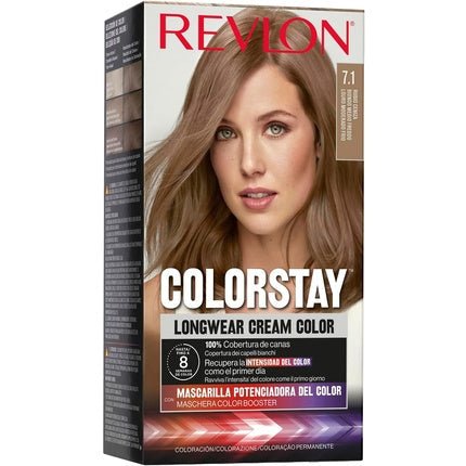Revlon Colorstay Longwear Cream Color 7.1 Ash Blonde 4 Units - Maison des fragrances