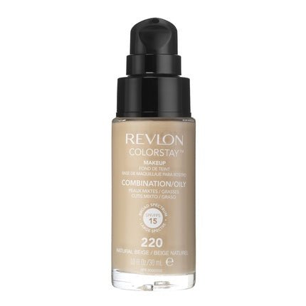 Revlon ColorStay Makeup Foundation for Combination/Oily Skin 30ml, 220 Natural Beige - Maison des fragrances