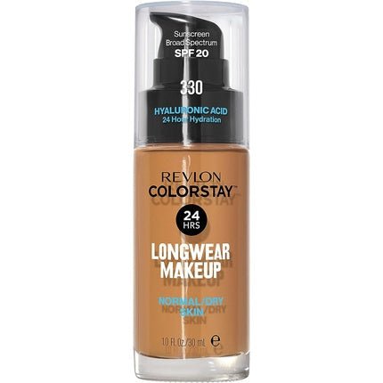 Revlon ColorStay Makeup Foundation for Normal/Dry Skin 30ml Natural Tan 330 - Maison des fragrances