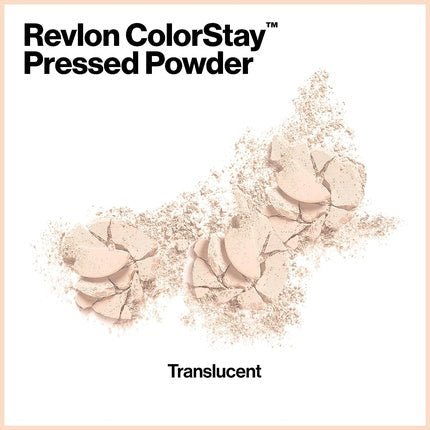 Revlon Colorstay Pressed Powder Longwearing Oil Free Fragrance Free Noncomedogenic Face Makeup Translucent 1 Count - Maison des fragrances