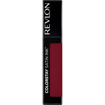 Revlon Colorstay Satin Ink Long Lasting Lipstick with Moisturizing Formula Blackcurrant Seed Oil and Vitamin E Color 021 Partner in Wine - Maison des fragrances