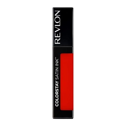 Revlon ColorStay Satin Ink Longwear Liquid Lipstick 018 Fired Up 0.17 Fl Oz - Maison des fragrances