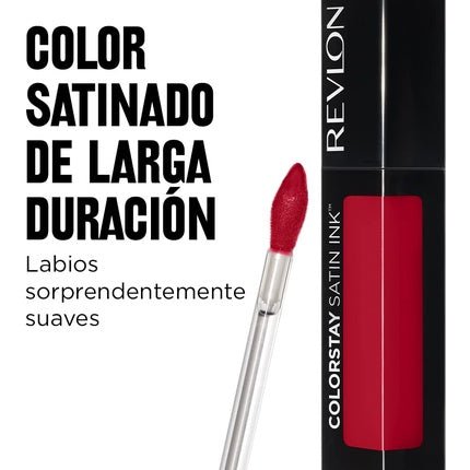 Revlon ColorStay Satin Ink Longwear Liquid Lipstick 019 My Own Boss 0.17 Fl Oz - Maison des fragrances