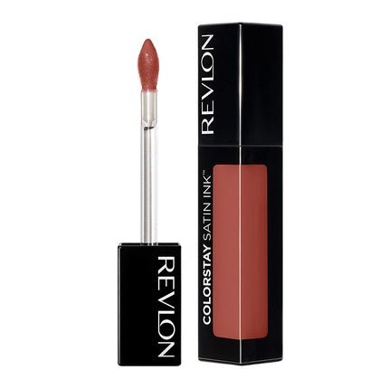 Revlon ColorStay Satin Ink Longwear Liquid Lipstick with Black Currant Seed Oil 006 Eyes on You 0.17 Fl Oz - Maison des fragrances