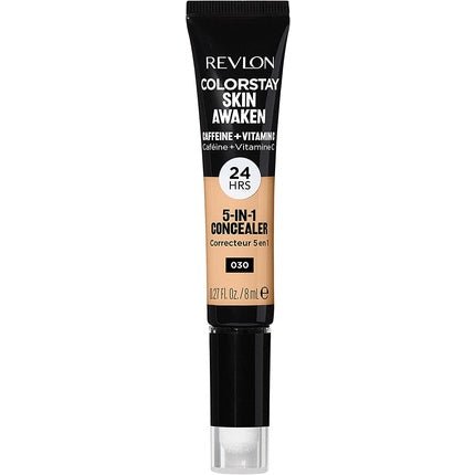 Revlon ColorStay Skin Awaken 5 - in - 1 Concealer 24HR Wear Fragrance & Paraben Free Cool Ivory 030 8ml - Maison des fragrances