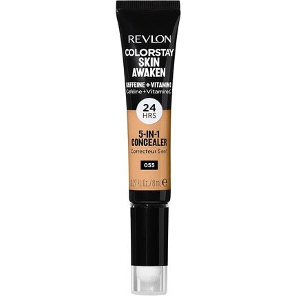 Revlon ColorStay Skin Awaken 5 - in - 1 Concealer 24HR Wear Fragrance & Paraben Free Latte Unisex 055 8ml - Maison des fragrances