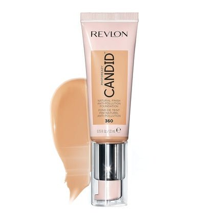 Revlon PhotoReady Candid Natural Finish Foundation with Anti - Pollution, Antioxidant, Anti - Blue Light Ingredients 0.75 fl. oz. 360 Cashew - Maison des fragrances