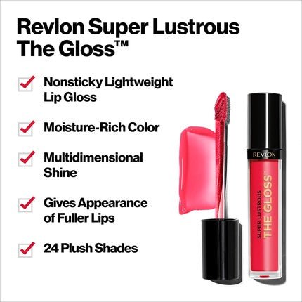 Revlon Super Lustrous Lip Gloss Rosy Future - Maison des fragrances