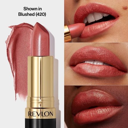 Revlon Super Lustrous Lipstick 4.2g Number 420 Blushed - Maison des fragrances