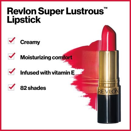 Revlon Super Lustrous Pearl Lipstick Fuchsia Fusion 0.15oz 4.2g - Maison des fragrances