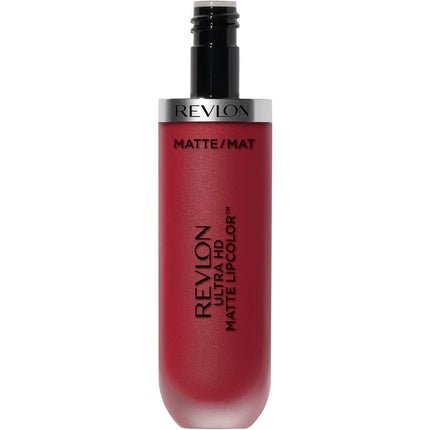 Revlon Ultra HD Matte Lipcolor Velvety Lightweight Matte Liquid Lipstick in Red/Coral 1 Count - Maison des fragrances