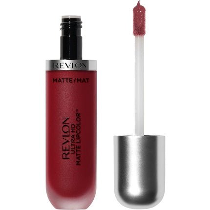 Revlon Ultra HD Matte Lipcolor Velvety Lightweight Matte Liquid Lipstick in Red/Coral Romance 660 - Maison des fragrances