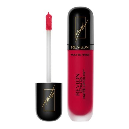 Revlon x Sofia Carson Ultra HD Matte Lipcolor Moisturizing Lipstick The Sofia Red - Maison des fragrances