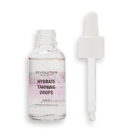 Revolution Beauty Buildable Face Tanning Drops Self Fake Tan 50ml - Maison des fragrances