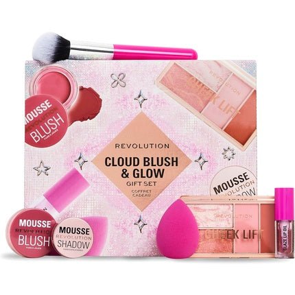 Revolution Beauty Cloud Blush & Glow Highlight Makeup Gift Set - Maison des fragrances
