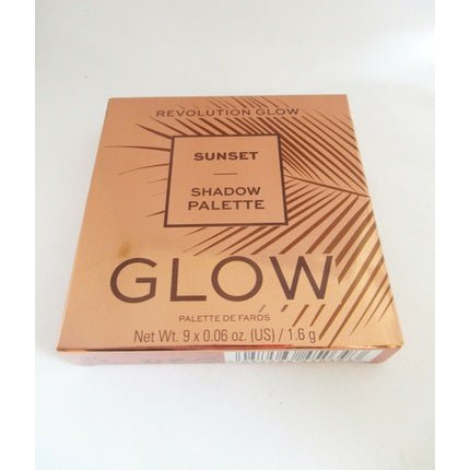 Revolution Beauty Glow Sunset Eyeshadow Palette 1.6g - Maison des fragrances