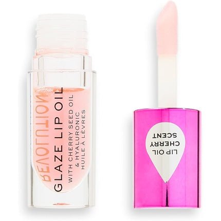 Revolution Beauty London Glaze Lip Oil Nourishing Glam Pink 4.6ml - Maison des fragrances