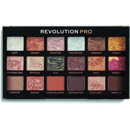 Revolution Beauty London Pro Regeneration Eyeshadow Palette Astrological 18 Shades 14.4g - Maison des fragrances